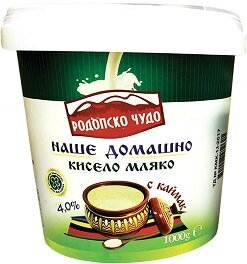 Кисело мляко РОДОПСКО ЧУДО 4% с каймак