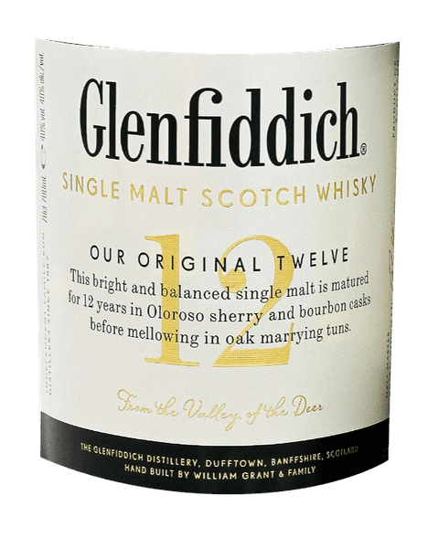 Уиски GLENFIDDICH 12 годишно 40%