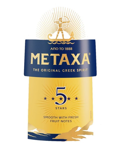 Бренди METAXA 5* 38% алк.