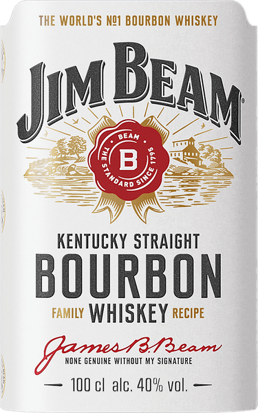 Бърбън уиски JIM BEAM 40% алк.