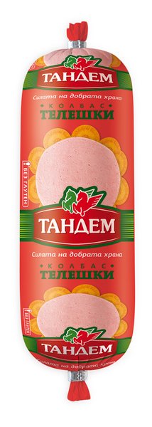 Колбас ТАНДЕМ телешки