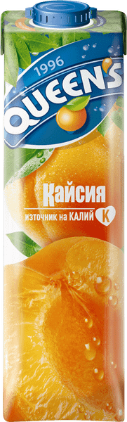 Плодова напитка QUEENS кайсия 25%
