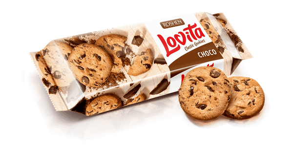 Бисквити ROSHEN Lovita Choco