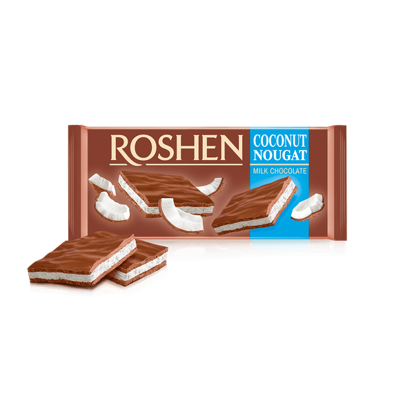 Шоколад ROSHEN с кокосова нуга