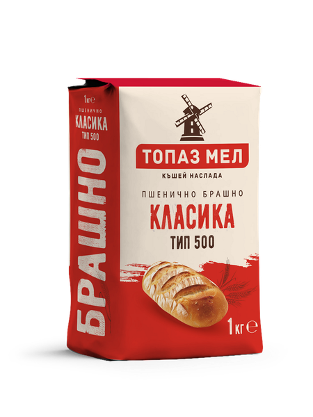 Брашно ТОПАЗ МЕЛ класика тип 500