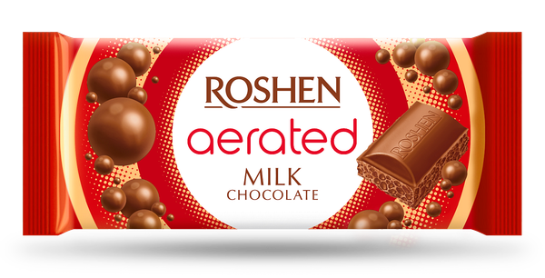 Шоколад ROSHEN Bubble Milk Chocolate