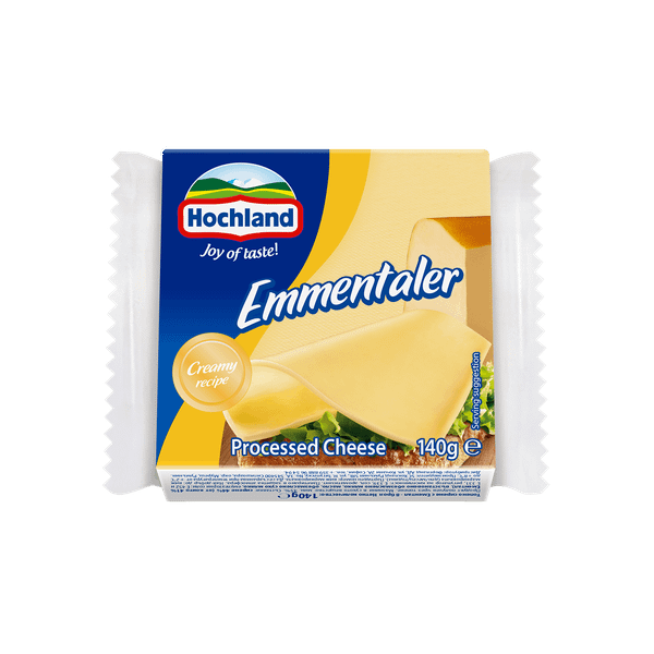 Топено сирене HOCHLAND ементал слайс