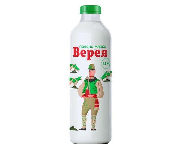 Прясно мляко ВЕРЕЯ 1.5%