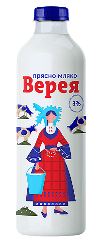 Прясно мляко ВЕРЕЯ 3%