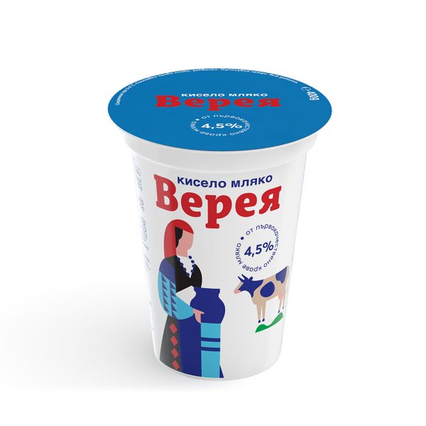 Кисело мляко ВЕРЕЯ 4.5%