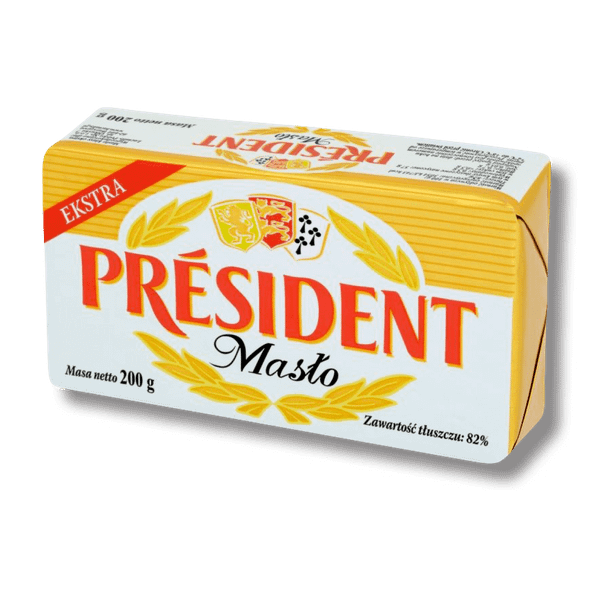 Краве масло PRESIDENT Extra 82%