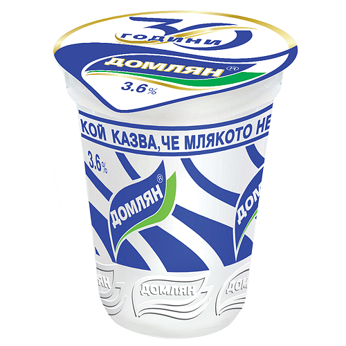 Краве кисело мляко ДОМЛЯН 3.6%