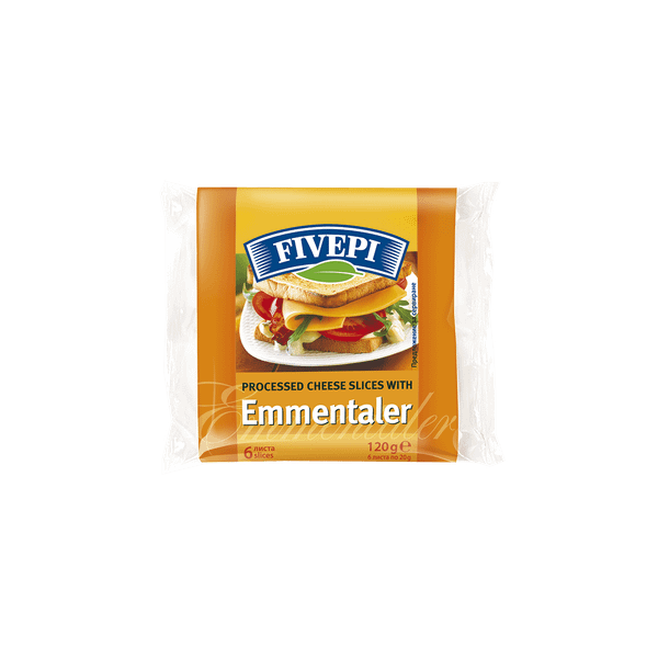 Топено сирене FIVEPI ементал слайс