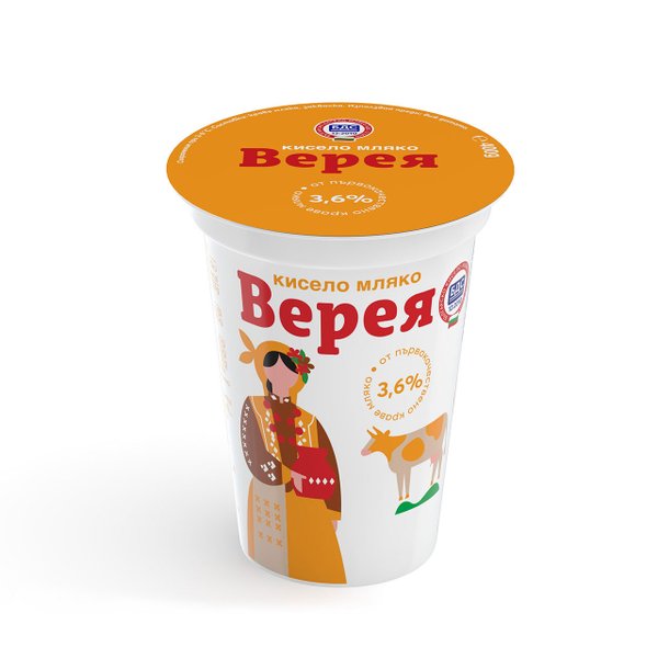 Кисело мляко ВЕРЕЯ 3.6%
