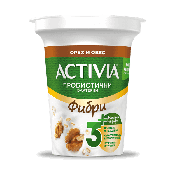 ACTIVIA фибри 3+ с орехи и овес
