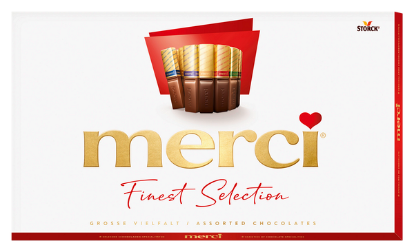 Шоколадови бонбони MERCI Finest Selection