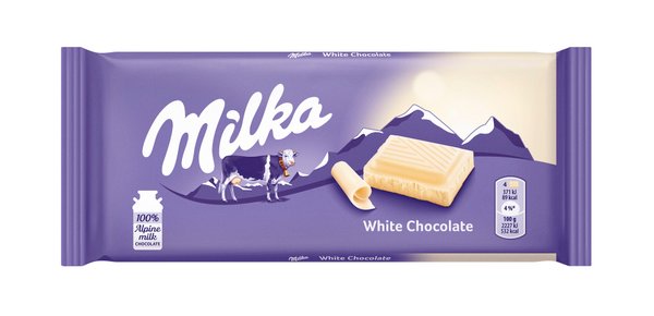 Шоколад MILKA бял