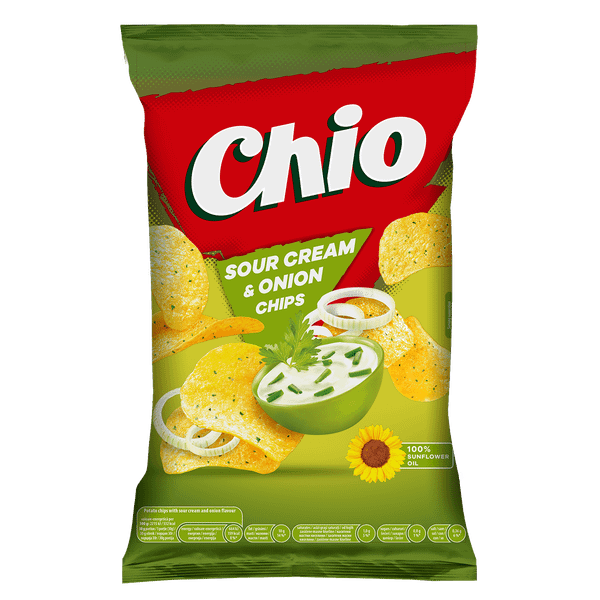 Чипс CHIO сметана и лук