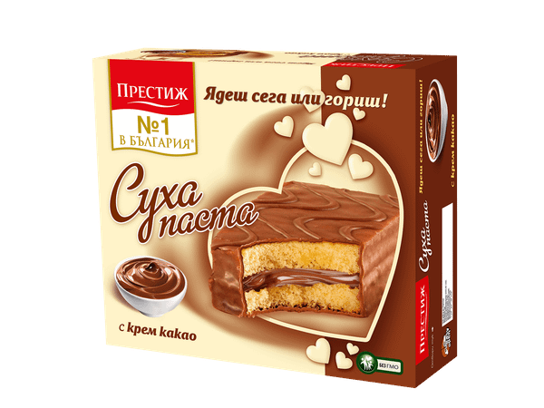 Суха паста ПРЕСТИЖ с какаов крем