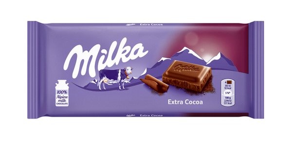 Шоколад MILKA Extra Cocoa