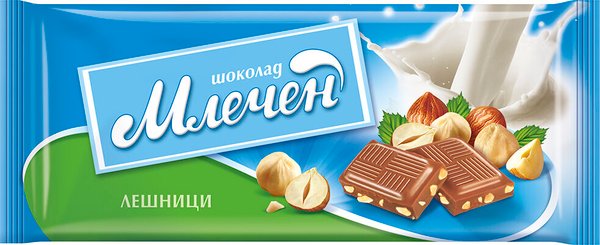 Шоколад МЛЕЧЕН с лешници
