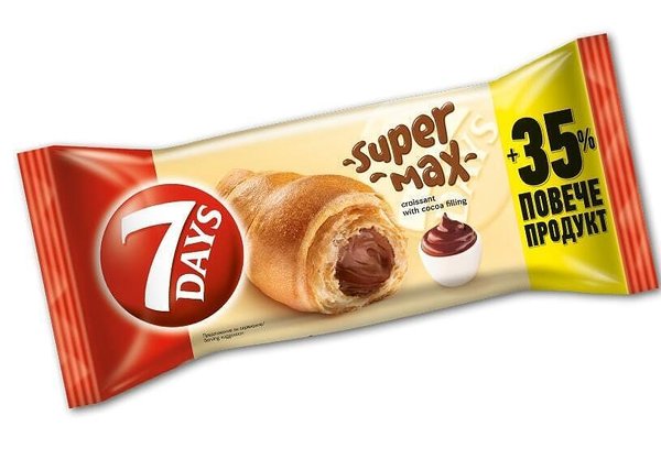 Кроасан 7DAYS Super Max какао