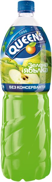 Напитка QUEENS Cool C Зелена ябълка