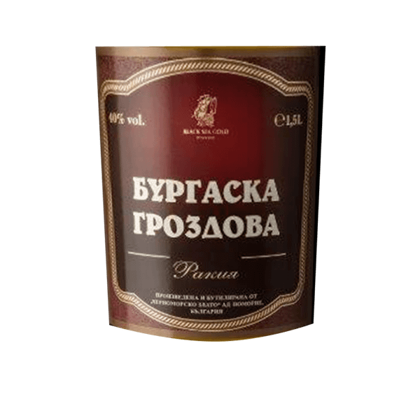 Ракия БУРГАСКА гроздова 40% алк.