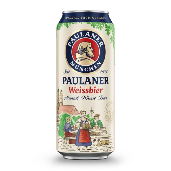 Бира PAULANER пшенична 5.5% алк.