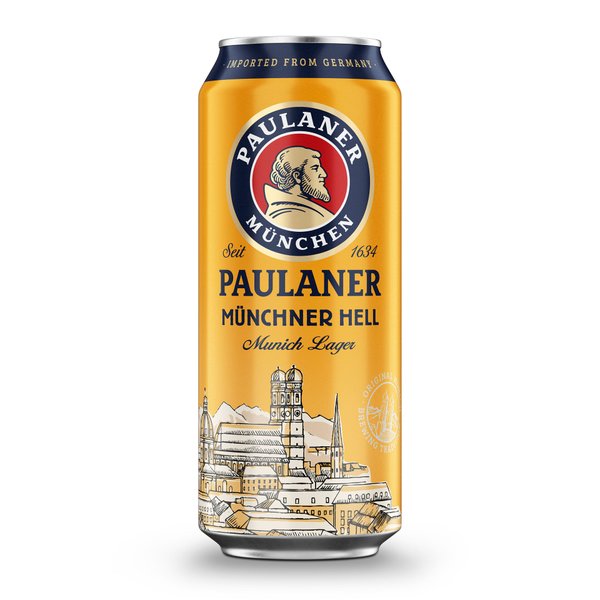 Бира PAULANER Munchner Hell 4.9% алк.