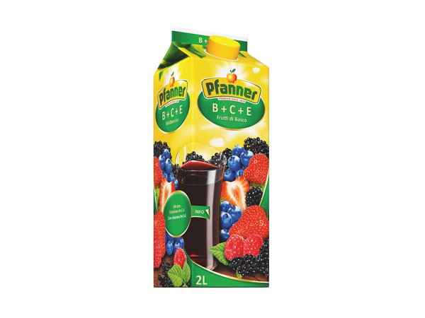 Плодова напитка PFANNER B+C+E Диви плодове 30%
