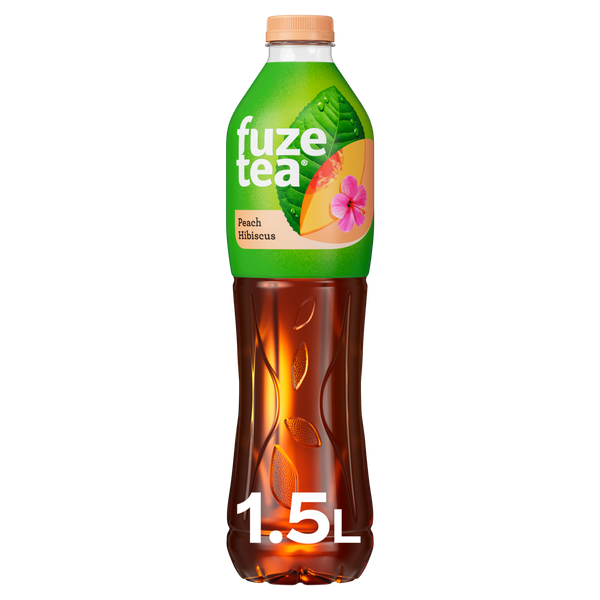 Студен чай FUZE TEA праскова и хибискус