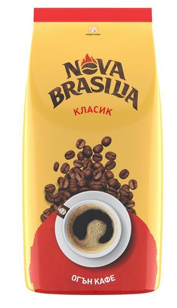 Кафе на зърна Nova Brasilia Класик