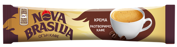 Разтворимо кафе Nova Brasilia Крема