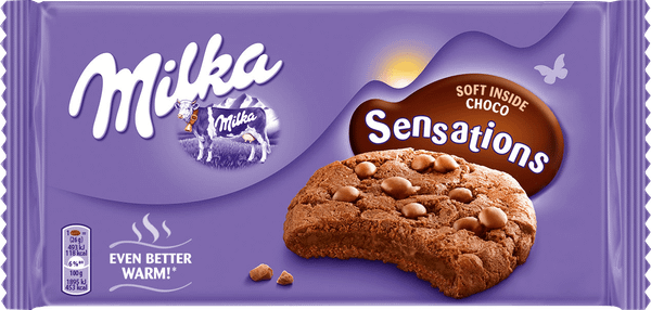 Бисквити MILKA Sensations Choco Soft Inside