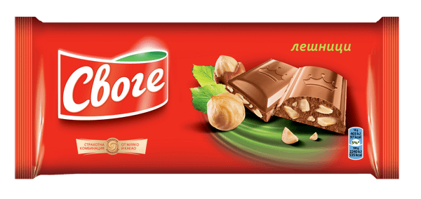 Шоколад СВОГЕ лешник