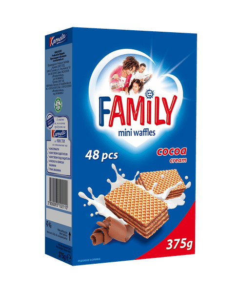 Вафли FAMILY какао