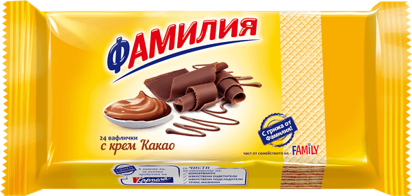 Вафли КАРМЕЛА какао