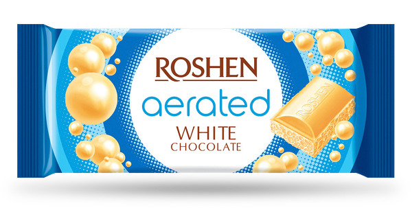 Шоколад ROSHEN Bubble White Chocolate