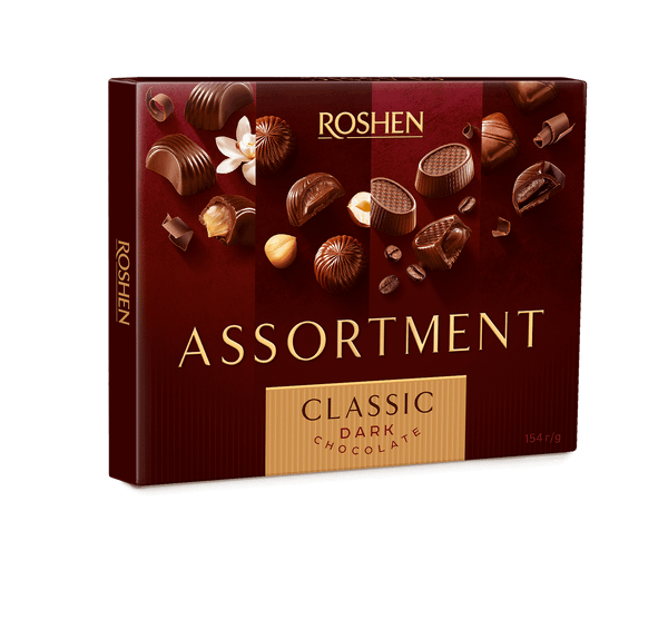 Бонбони ROSHEN Assortment Classic Dark Chocolate