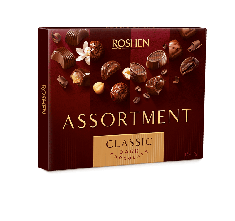 Бонбони ASSORTMNET тъмен шоколад 154 г