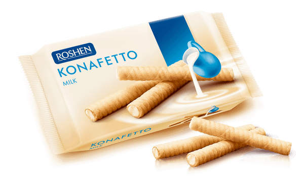 Пурички KONAFETTO млечен крем