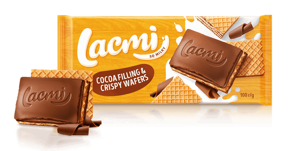 Шоколад LACMI какао и вафли