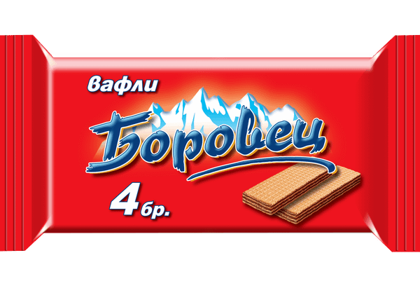 Вафли БОРОВЕЦ обикновени 120 г