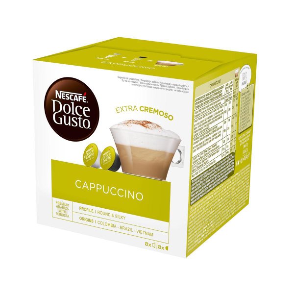 Кафе капсули NESCAFÉ Dolce Gusto Cappuccino 8 напитки