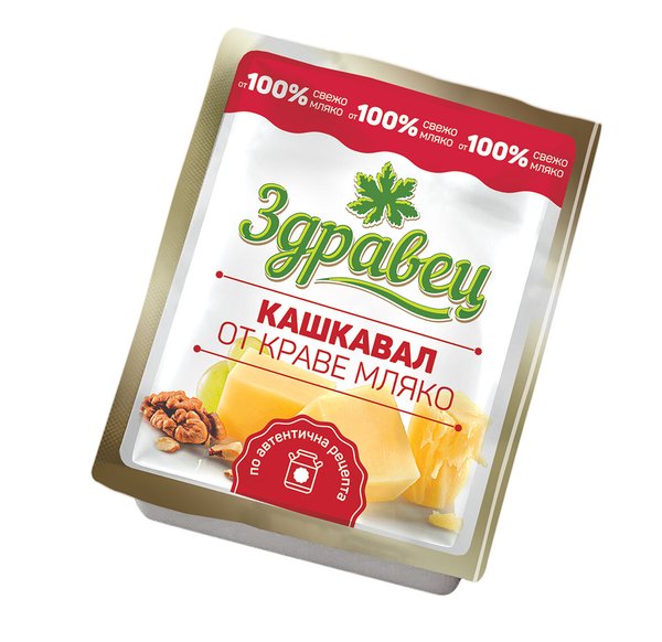 Кашкавал от кр.мляко ЗДРАВЕЦ