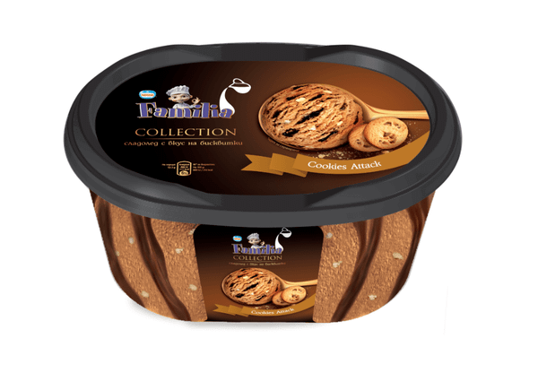 Сладолед FAMILIA Collection Cookies Attack