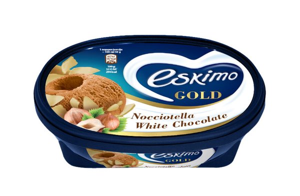 Сладолед ESKIMO Gold Nocciotella