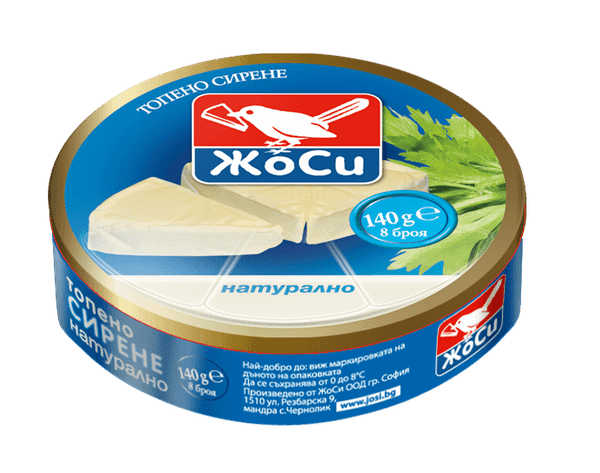 Топено сирене ЖОСИ натурално секторно