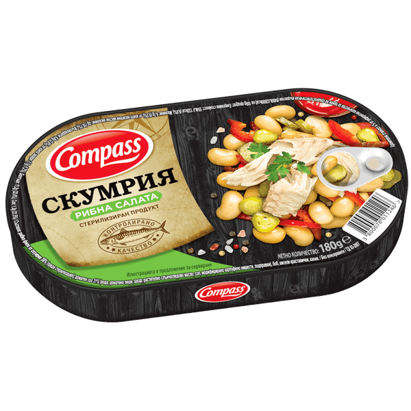 Скумрия COMPASS рибна салата